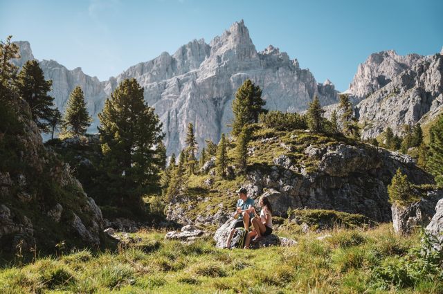 Immagine: La posizione del nostro maso in Val Badia
